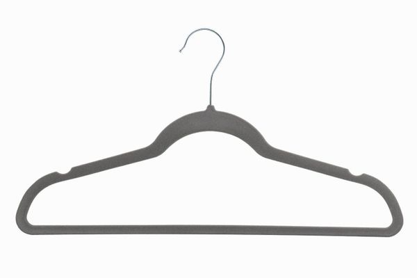 Home-it 50 Pack Clothes Hangers Grey Velvet Hangers Clothes Hanger Ultra Thin No Slip