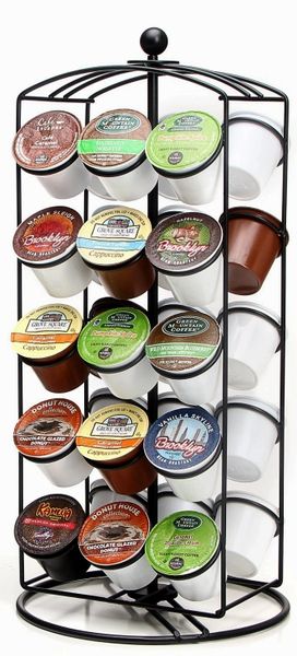 Southern homewares k cup carousel keurig cup holder for 30 coffee pods outlet