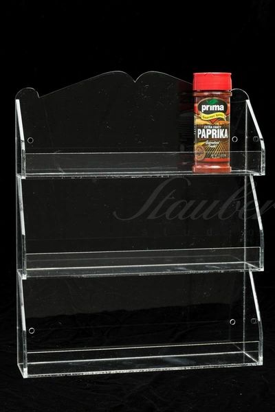 HOME-IT ACRYLIC WALL-MOUNTABLE SPICE RACK