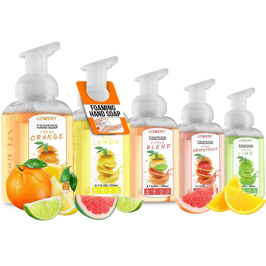Foaming Hand Soap Pump - 5-PK - Moisturizing Hand Soap