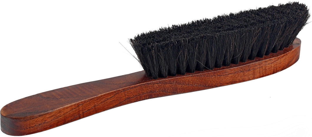 Home-it Hat Brush High quality 100% Horse hair bristles Good grip, hardwood handle