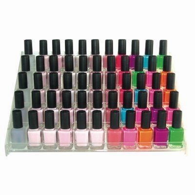 Nail Polish Orgenizer Acrylic 5 Step Counter Display Nail Polish Orgenizer