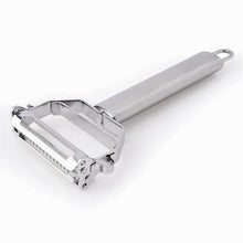 Load image into Gallery viewer, Home-it Handheld Spirelli Spiral Vegetable Slicer, julienne peeler Commercial Grade with Stainless Steel Traditional Ultra Sharp
