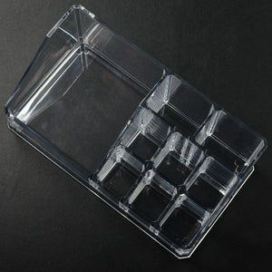 Home-it Clear Acrylic Cosmetic Lipstick Brush Holder Makeup Case