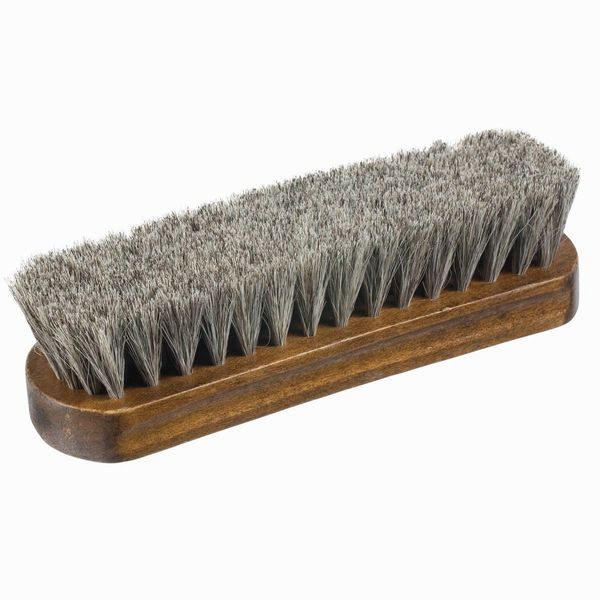Home-it shoe brush horsehair Large Professional Boot and shoe Shine and buff Brush - 8