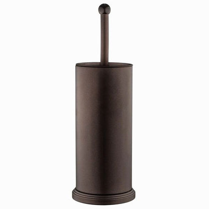 Home-it toilet brush set Bronze toilet brush for tall toilet bowl and toilet brush holder with Lid great toilet bowl cleaner