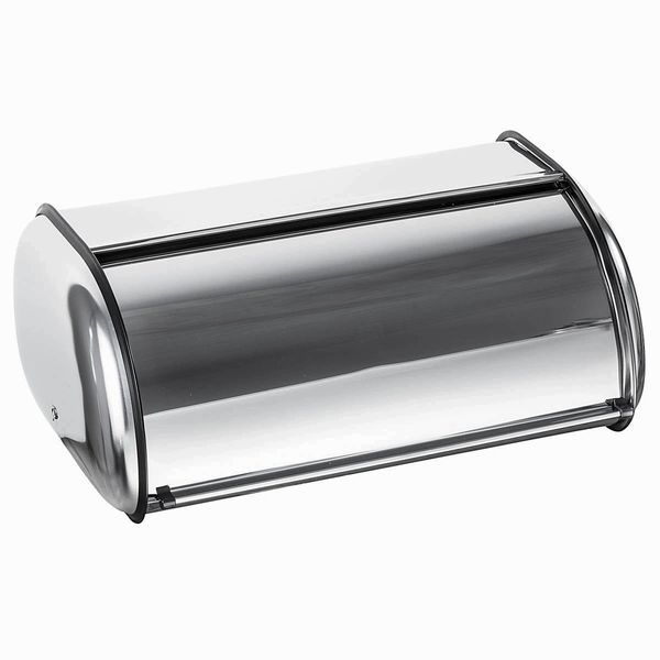 Home-it Stainless Steel Bread Box for kitchen, bread bin, bread storage 16.5x10x8