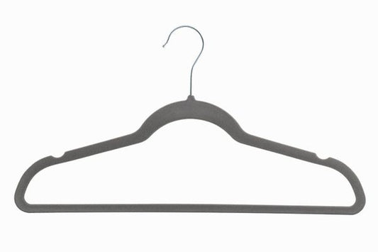 Home-it 50 Pack Clothes Hangers Grey Velvet Hangers Clothes Hanger Ultra Thin No Slip