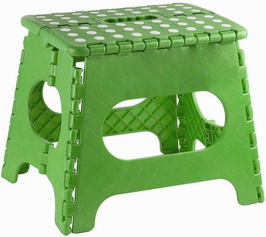 HOME-IT FOLDING CHILDEREN STEP STOOL 11 IN. GREEN