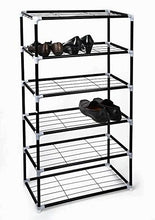 Load image into Gallery viewer, HOME-IT CLOTH SHOE RACK BROWN SHOE ORGANIZER
