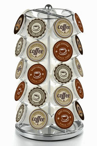Home-it 35 K Cup Holder for Keurig K-cup Coffee Pods Holder K Cup Carousel Organizer